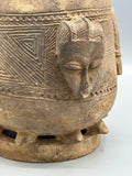 The Niger Bend | Single Baule Man Design Mouse Oracle Container/Statue