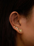 Anzie | 14k Icon Evil Eye Stud