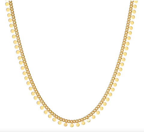 Satya | Shine a Light Coin Chain Necklace