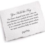 Pyrrha | You Hold the Key Silver Talisman