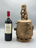 The Niger Bend | Single Baule Man Design Mouse Oracle Container/Statue