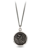 Pyrrha | Wild at Heart Silver Talisman necklace