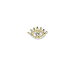 Anzie x Mel Soldera Lash Evil Eye Single Stud