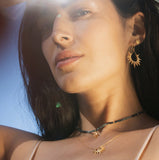 Satya | Channeling Wisdom Sapphire Starburst Beaded Choker