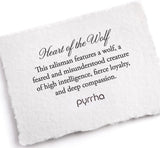 Pyrrha | Heart of the Wolf necklace