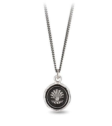 Pyrrha | The World is Your Oyster Diamond Set Talisman Necklace