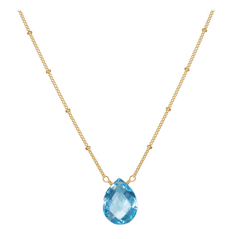 Satya | Blessed Abundance Blue Topaz Necklace