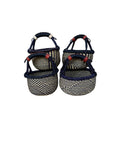 The African Home Goods | Small African Market Basket | Ghana Bolga Basket