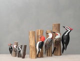 Aviologie | Woodpecker - Pileated - 13"H -Carved Wooden Ornament