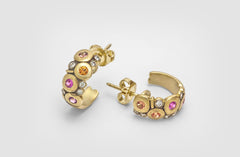 Alex Sepkus | "Candy" Half Hoop Earrings