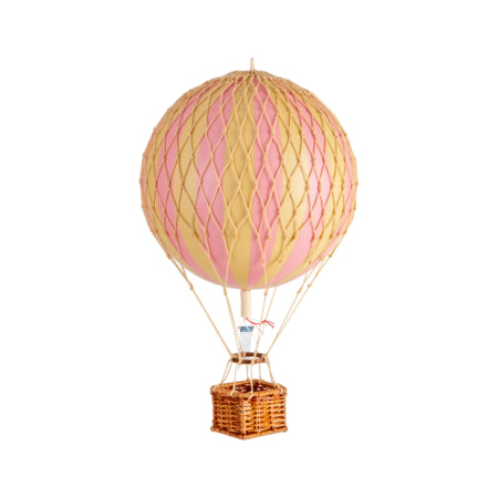 Authentic Models | Travels Light, Pink - Medium Hot Air Balloon