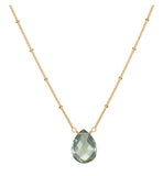 Satya | Prosperous Journey Green Amethyst Necklace