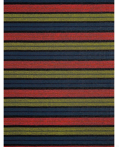 Chilewich | Ribbon Stripe Shag Indoor/Outdoor Mat (3' x 5')
