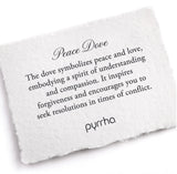 Pyrrha | Peace Dove necklace