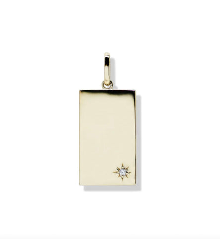 Anzie | Love Letter Large Engravable ID Tag Charm
