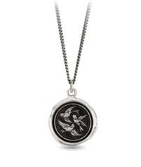 Pyrrha | Birds of a Feather Talisman necklace