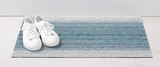 Chilewich | Fade Stripe Shag Indoor/Outdoor Mat (2' x 3') - Lagoon