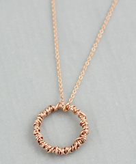 Dianne Rodger | Twist Circle Necklace