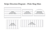 Chilewich | Pride Stripe Shag Rug