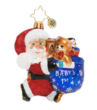 Christopher Radko | Hurry Santa - Gem