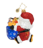 Christopher Radko | Hurry Santa - Gem