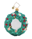Christopher Radko | Rustic Reindeer Wreath - Gem