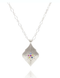 Adel Chefridi | Galaxy multi-sapphire necklace
