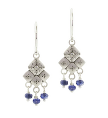 Adel Chefridi | Mosaic Sapphire Earrings