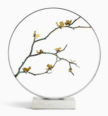 Michael Aram | Butterfly Ginkgo Moon Gate Sculpture - 32"