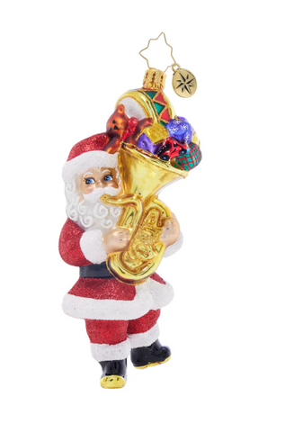 Christopher Radko | Tuba-Totin' Santa