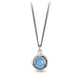 Pyrrha | Chalcedony Faceted Stone Talisman