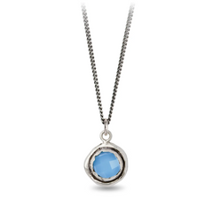 Pyrrha | Chalcedony Faceted Stone Talisman