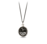 Pyrrha | "North Star" Silver Talisman Necklace