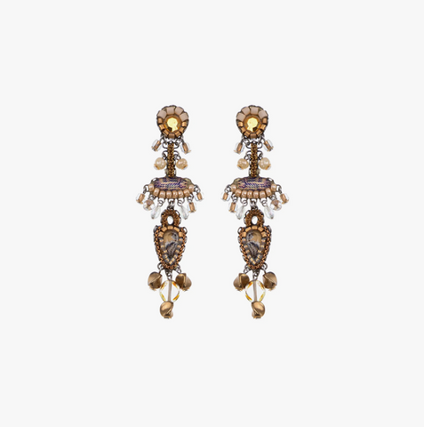 Ayala Bar | Drops of Gold Set,Long Earring,Serenita