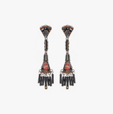 Ayala Bar | Obsidian Night Set,Long Earring, Cenere
