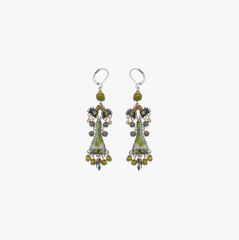 Ayala Bar | Forest Reflection Set, Long  Dangle Earring, Kelp