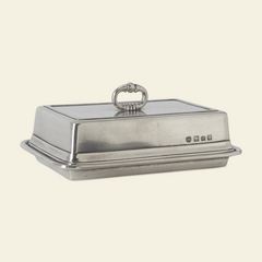 Match | Double Butter Dish with Cover