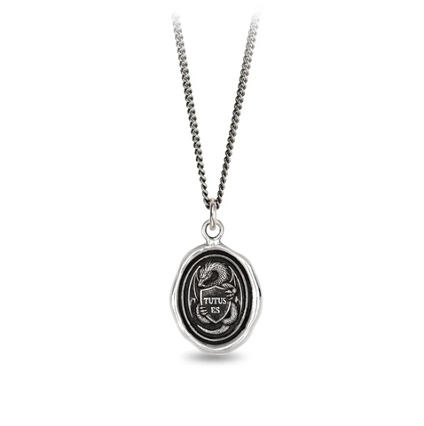 Pyrrha | Guardian talisman necklace