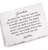 Pyrrha | Guardian talisman necklace