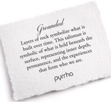 Pyrrha | Grounded Talisman necklace