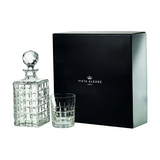 Vista Alegre | Case with Whisky Decanter and 4 Old Fashion glasses - Helsinky.