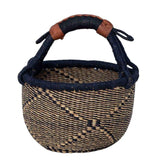 The African Home Goods | Small African Market Basket | Ghana Bolga Basket