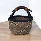 The African Home Goods | Small African Market Basket | Ghana Bolga Basket
