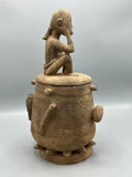 The Niger Bend | Single Baule Man Design Mouse Oracle Container/Statue