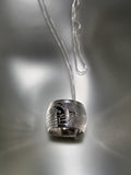 Sterling Silver 'Orca' Large Spirit Bead Necklace