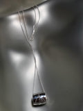Sterling Silver 'Feather' Small Spirit Bead Necklace