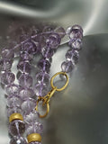 Arunashi | Necklace with Carved Lavender Amethyst