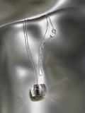 Sterling Silver 'Orca' Large Spirit Bead Necklace