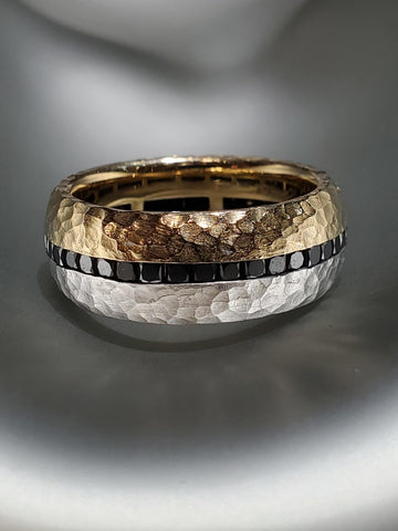 Pamela Froman | "Jay's Duality" gold ring