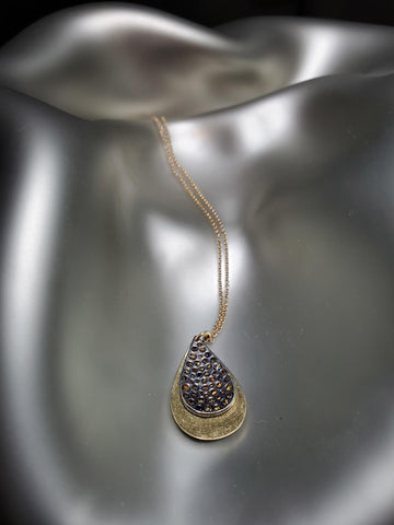 Todd Reed | 18K Gold & 14K Gold, Sterling Silver, White & Autumn Brilliant Cut Diamonds Necklace